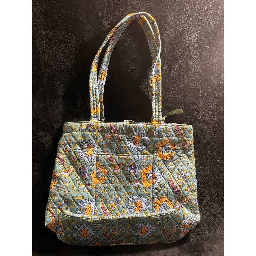 Vera Bradley Gemstone Paisley Small Original Tote Bag NWT MSRP: $80 - Picture 8 of 10